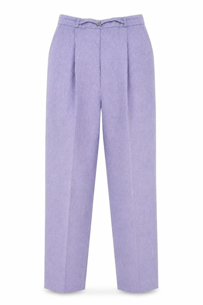 Bonmarché Womens Purple   Trousers  Size 12 L28 in