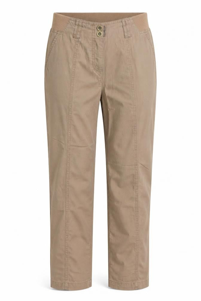 BM Womens Brown   Chino Trousers Size 14 L25 in