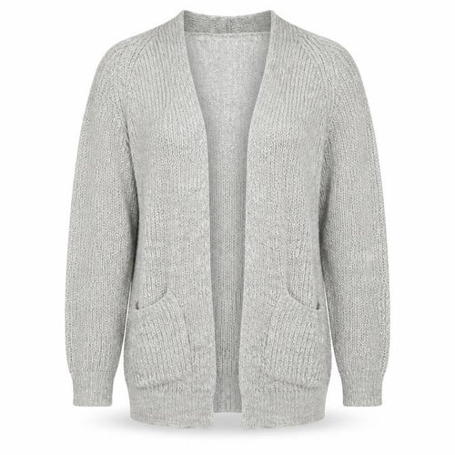 Papaya Womens Grey   Cardigan Jumper Size M