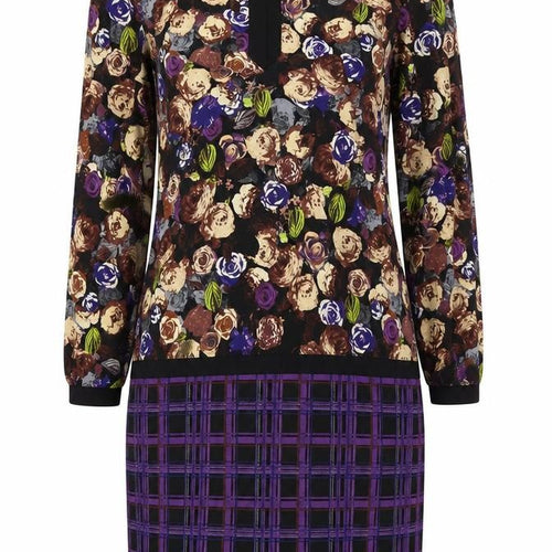 Marks and Spencer Womens Multicoloured Floral  Pencil Dress  Size 10