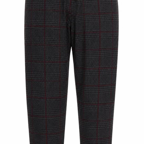 Tezenis Womens Grey Houndstooth  Sweatpants Trousers Size 30 in L23 in