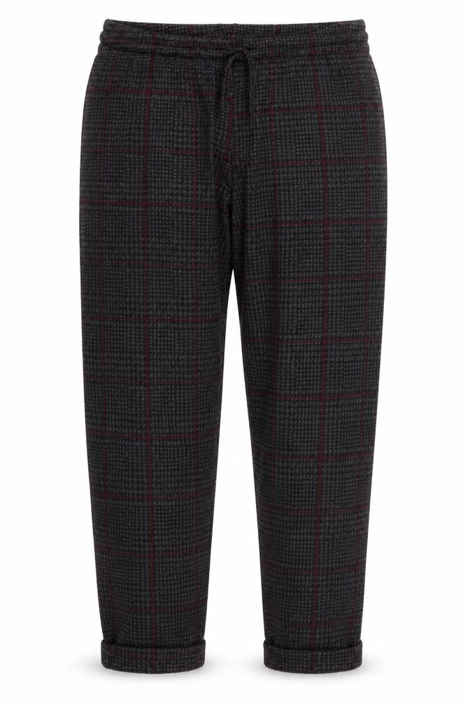 Tezenis Womens Grey Houndstooth  Sweatpants Trousers Size 30 in L23 in