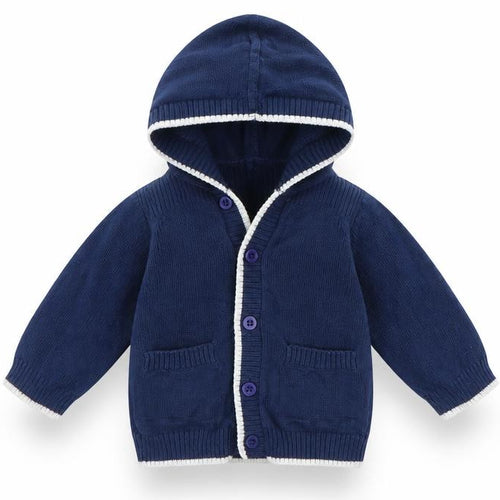 Marks and Spencer Boys Blue   Cardigan Jumper Size 3-6 Months