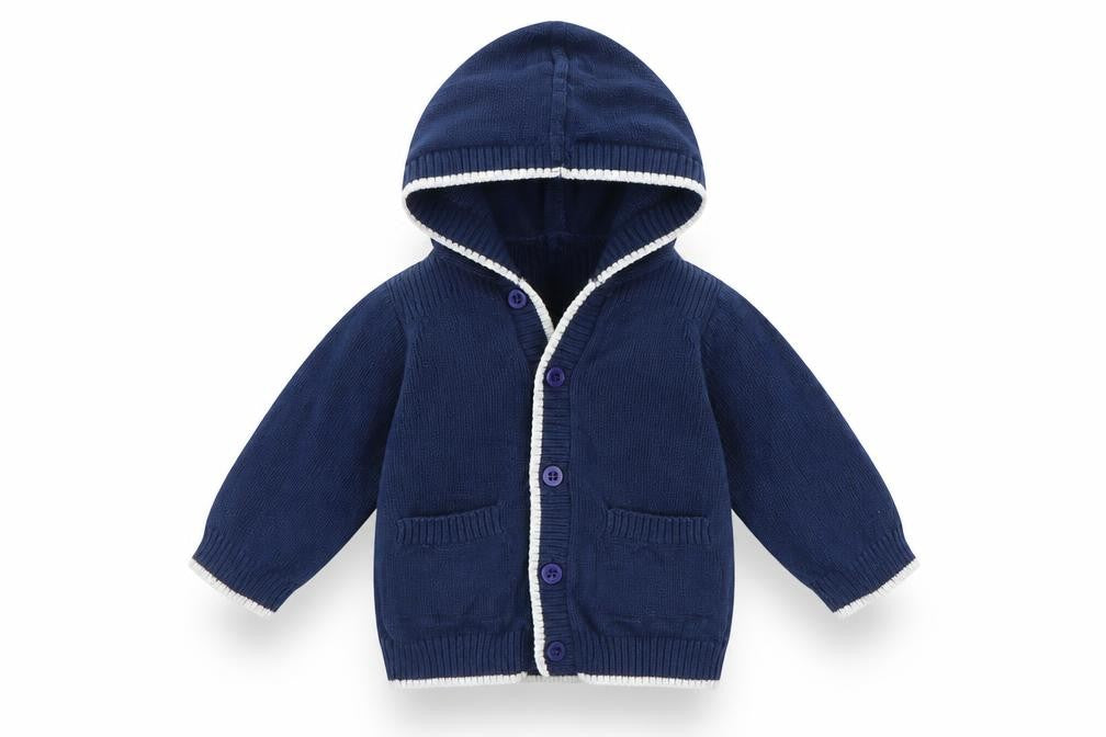 Marks and Spencer Boys Blue   Cardigan Jumper Size 3-6 Months