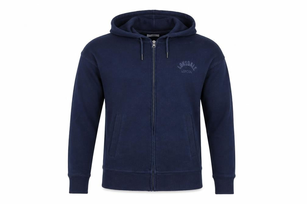Lonsdale Womens Blue   Full Zip Jumper Size 10
