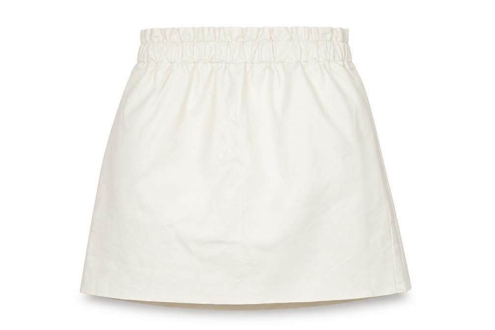 Missguided Womens Ivory   A-Line Skirt Size 6