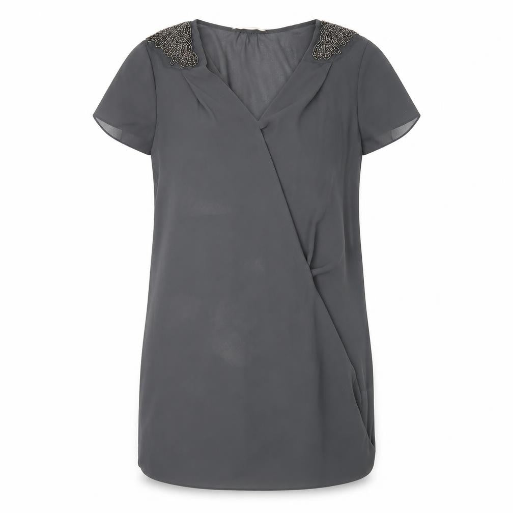 Front view of George women’s grey shift, size UK 12