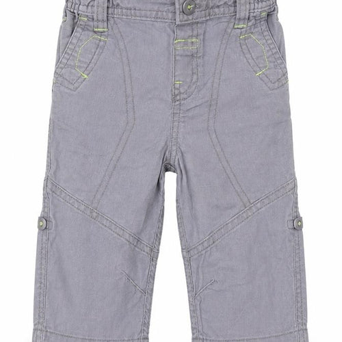 Baby Boutique Boys Grey   Cargo Trousers Size 3-6 Months