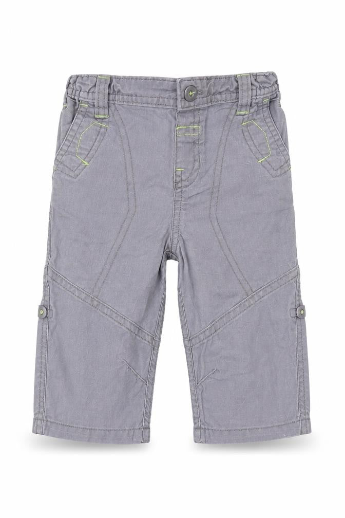 Baby Boutique Boys Grey   Cargo Trousers Size 3-6 Months
