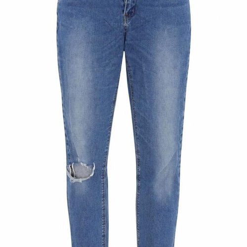 Mango Womens Blue  Denim Skinny Jeans Size 10 L26 in