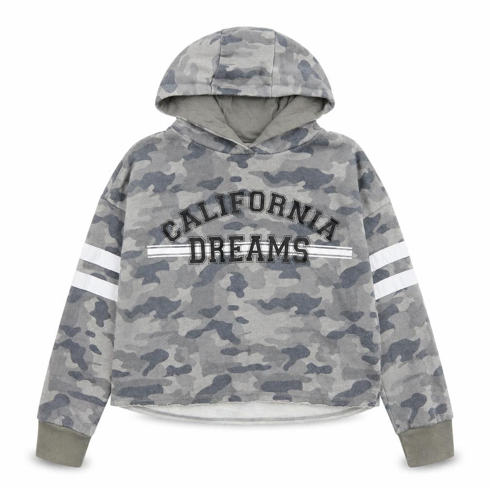 Primark Girls Multicoloured Camouflage  Pullover Hoodie Size 11-12 Years