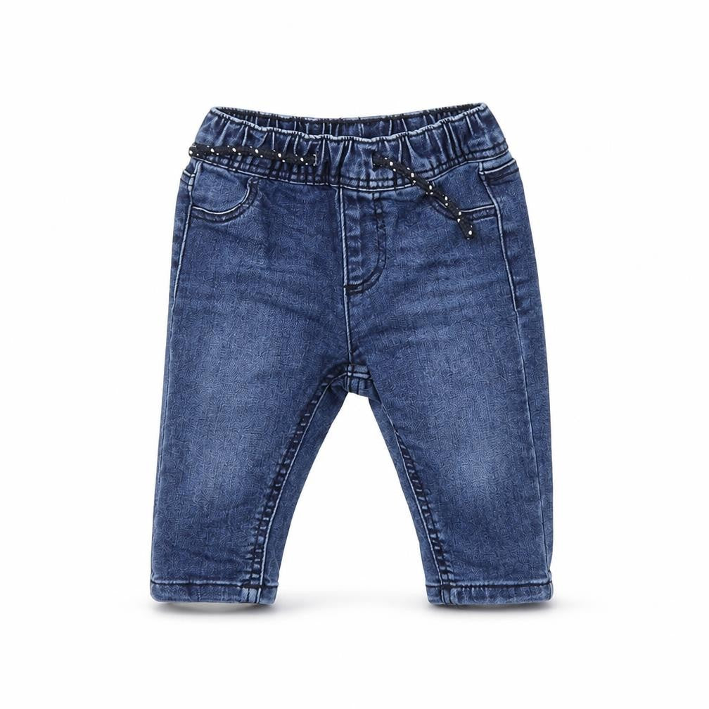 Front view of Primark Baby Blue Jeans, size 3-6, Months
