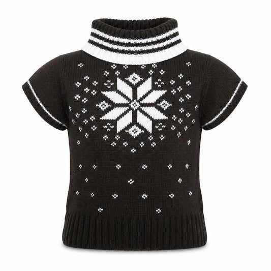 Front view of Palomino girls’ brown jumper, size 8, years