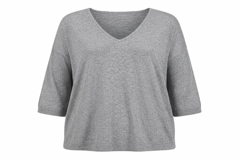 Sweewë Womens Silver Basic T-Shirt Size M