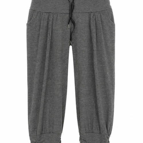 Crivit Womens Grey   Trousers  Size M L20 in - Elastic ankles