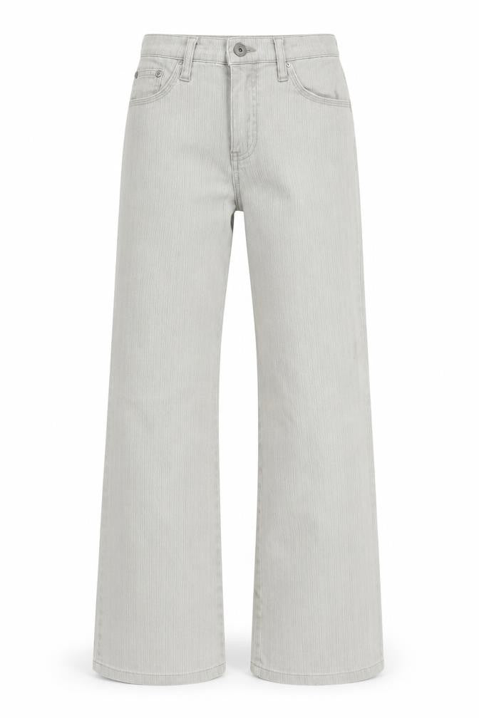 Papaya Womens Grey  Denim Straight Jeans Size 8 L23.5 in