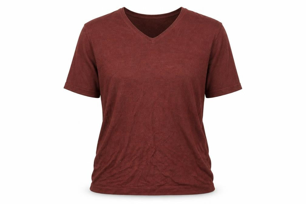 Front view of Marks & Spencer women’s brown jumper, size M