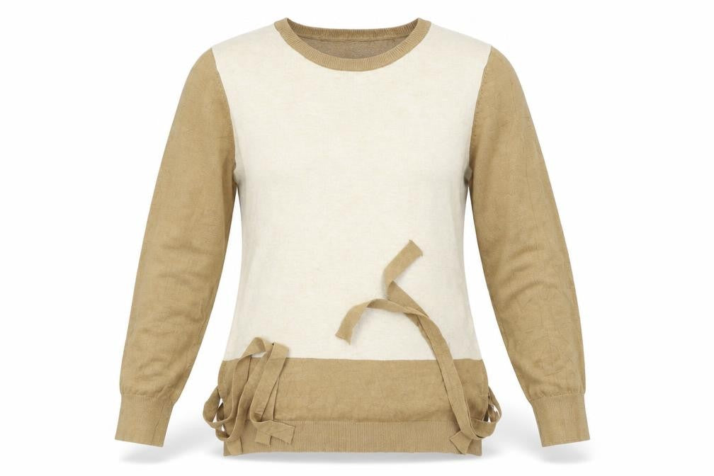 Next Womens Beige   Pullover Jumper Size 10
