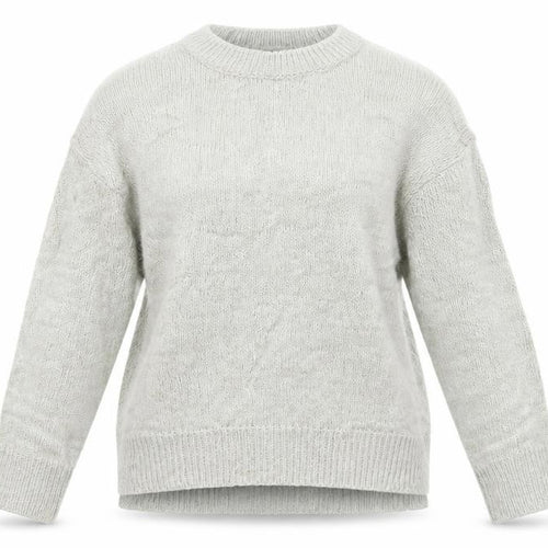 New Look Womens Grey  Knit Pullover Jumper Size L