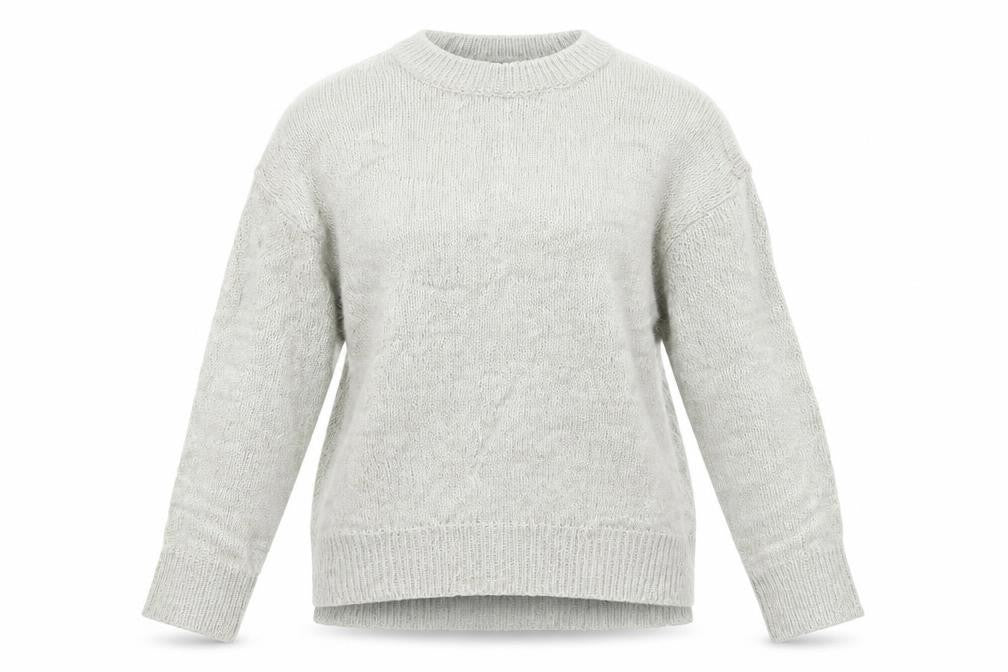 New Look Womens Grey  Knit Pullover Jumper Size L