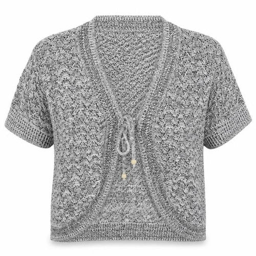 Glamour  Womens Grey   Cardigan Jumper Size M