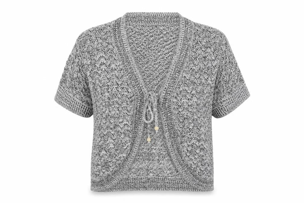 Glamour  Womens Grey   Cardigan Jumper Size M