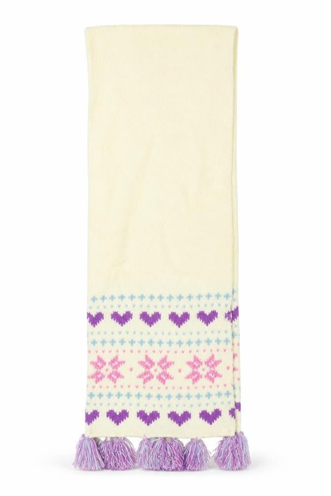 John Lewis Girls Multicoloured Geometric  Scarf Scarves & Wraps One Size