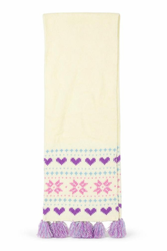 John Lewis Girls Multicoloured Geometric  Scarf Scarves & Wraps One Size