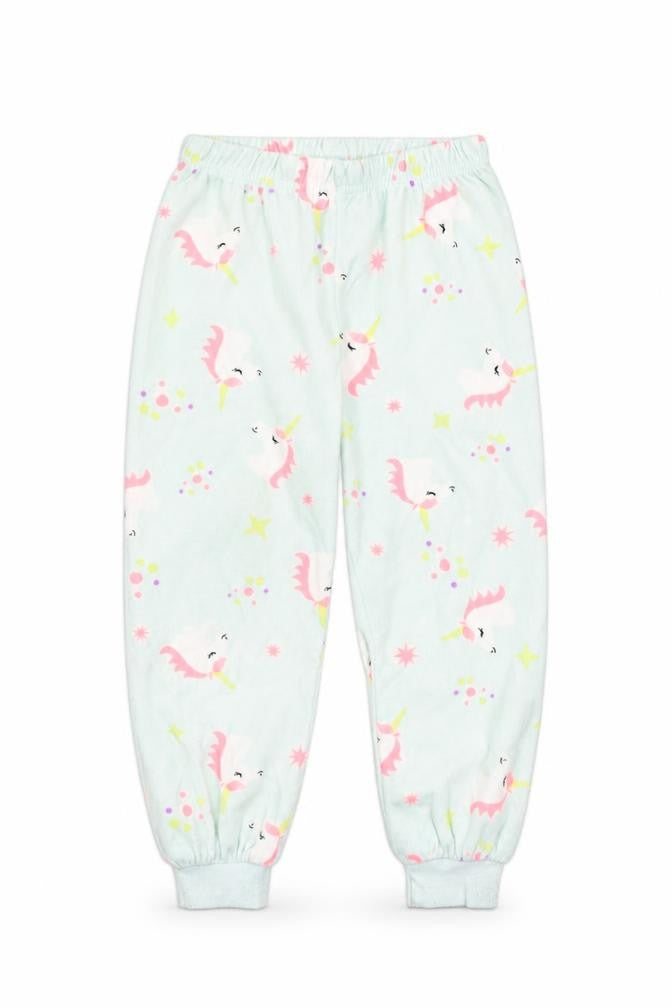 Primark Girls Green   Capri Pyjama Pants Size 3-4 Years