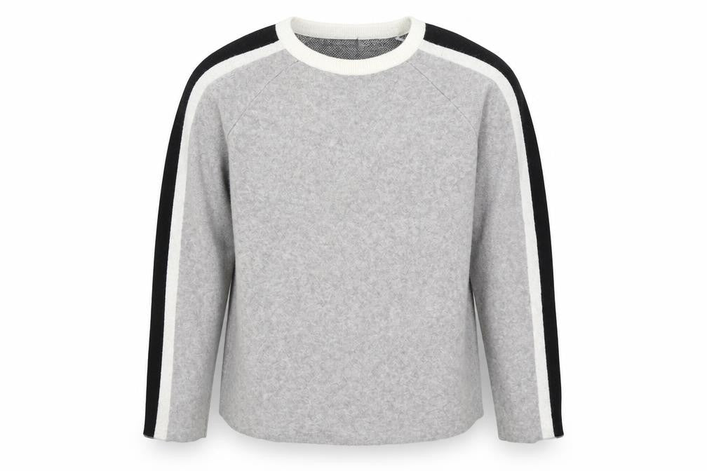 Front view of Primark boys’ grey jumper, size 13, years