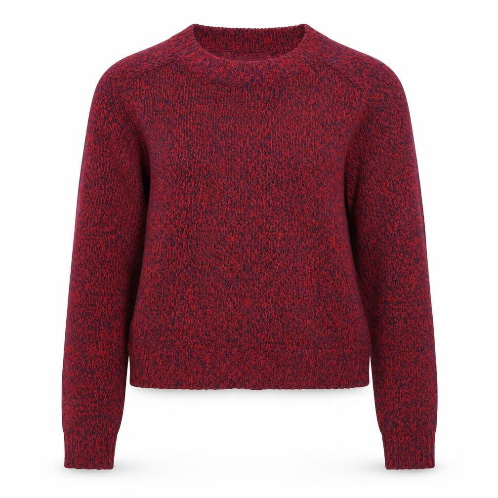 Front view of Divided women’s red knit jumper, size XS