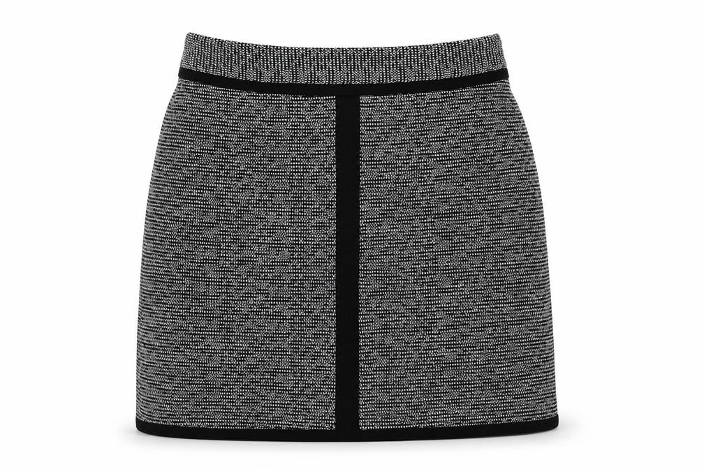 Papaya Womens Grey   Mini Skirt Size 10