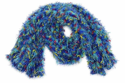 Preworn Girls Blue  Knit Scarf Scarves & Wraps One Size