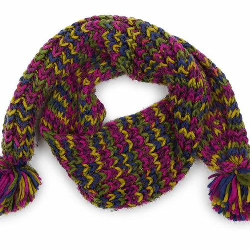 Young Dimension Girls Multicoloured  Knit Scarf Scarves & Wraps One Size