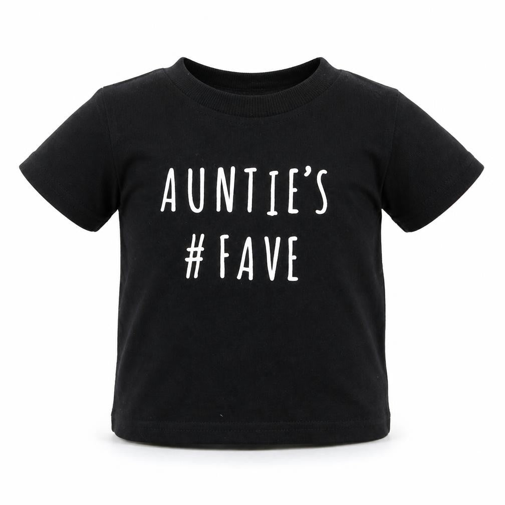 Front view of George Baby Black Basic T-Shirt, size 3-6, Months