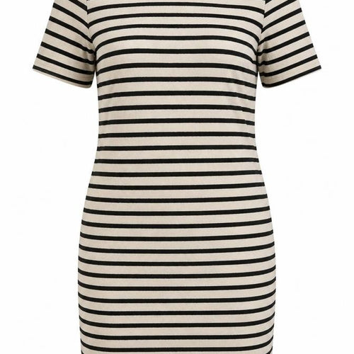 Dorothy Perkins Womens Beige Striped  Bodycon  Size 10