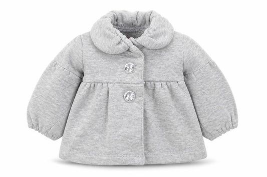Front view of Early Days Baby Grey Jacket, size 0-3, Months