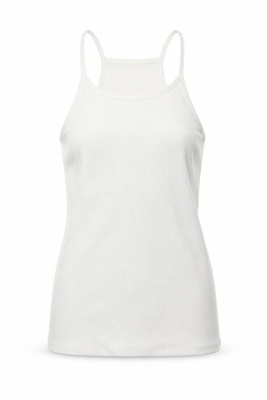 Front view of Marks & Spencer girls’ white camisole tank, size 14, years