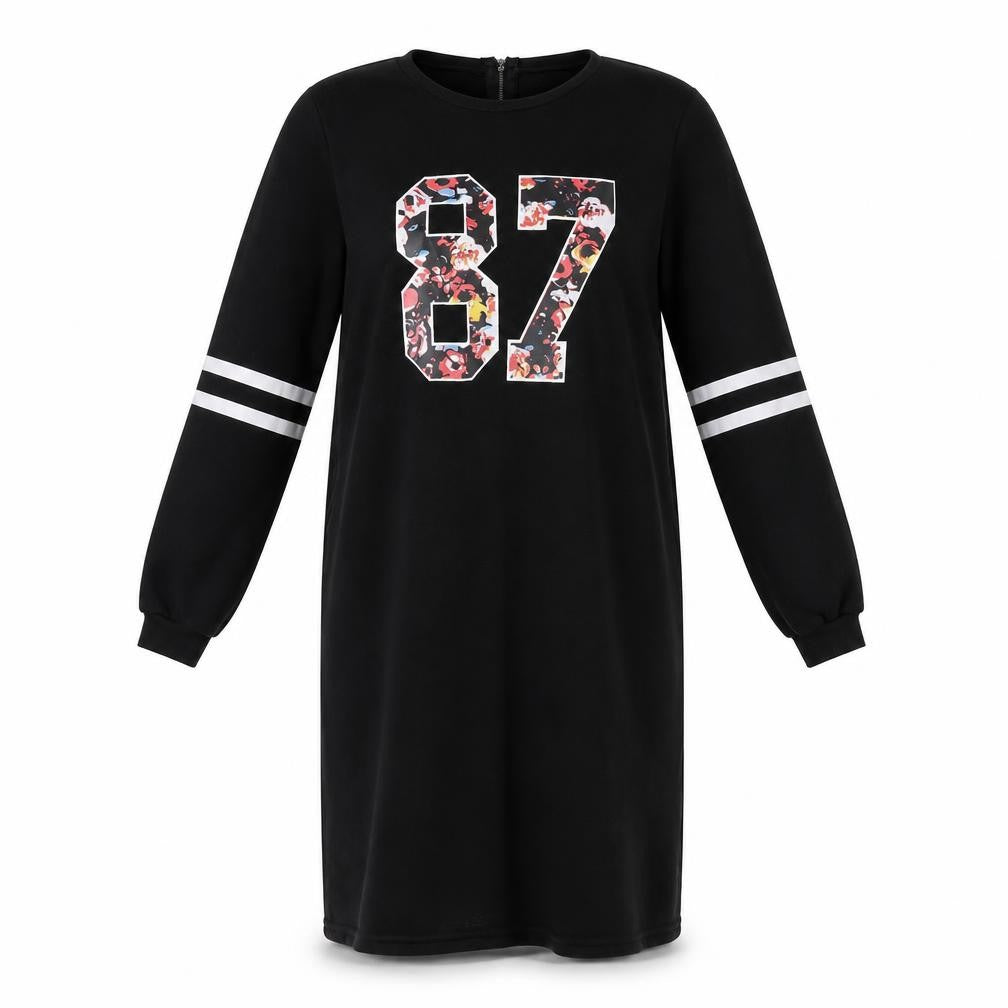 Preworn Womens Black   Jumper Dress  Size S