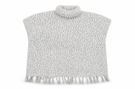Front view of Miss E-vie girls’ white jumper, size 11-12, years