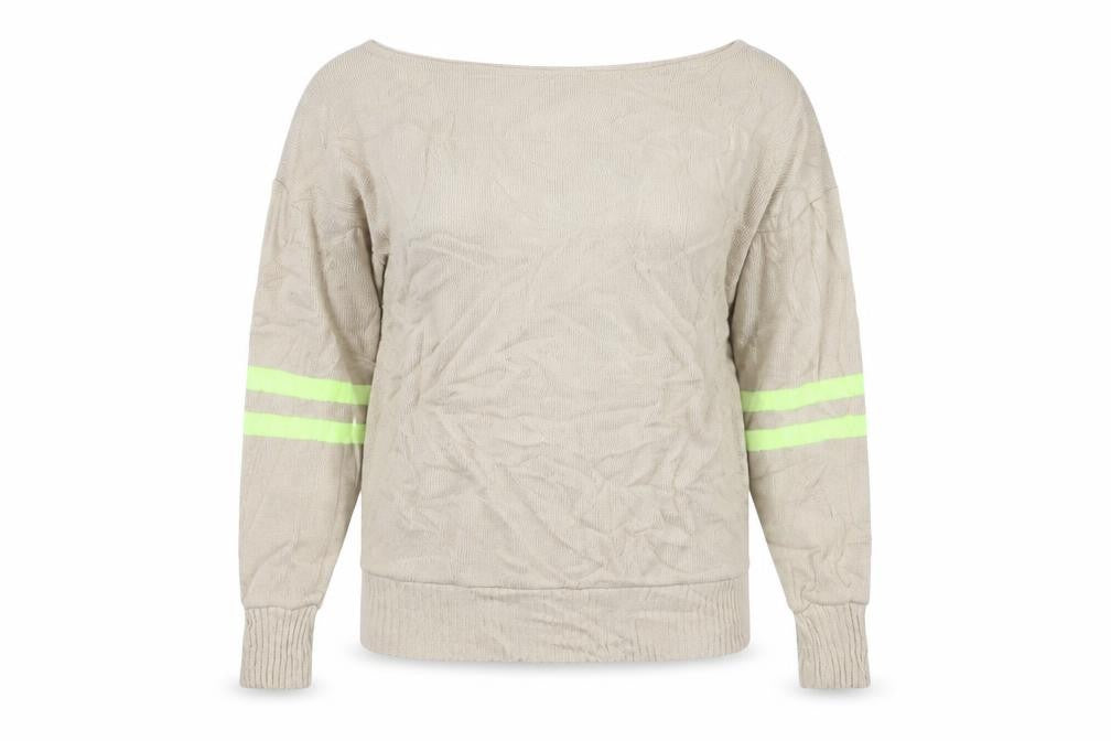 Front view of Boohoo women’s brown jumper, size L