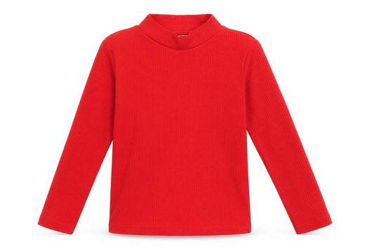 Front view of F&F girls’ red jumper, size 2-3, years