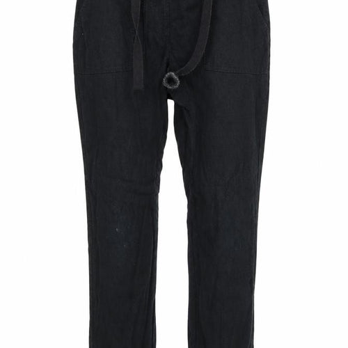 George Womens Black   Sweatpants Trousers Size 12 L27 in