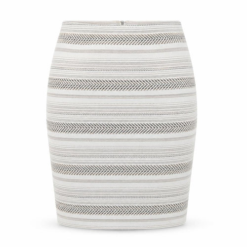 Miss Selfridge Womens Multicoloured Striped  A-Line Skirt Size 10