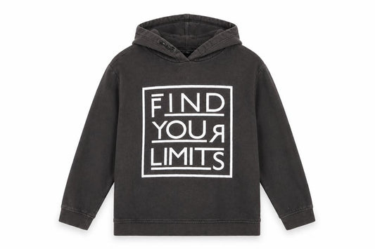 Front view of George boys’ brown pullover hoodie, size 9, years