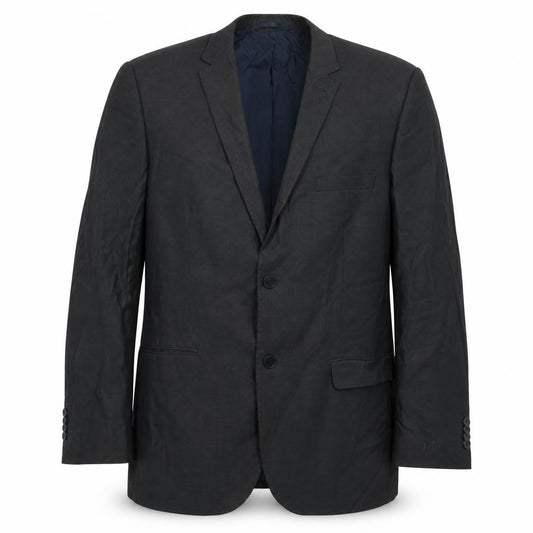 Front view of George men’s grey jacket suit jacket, size 40