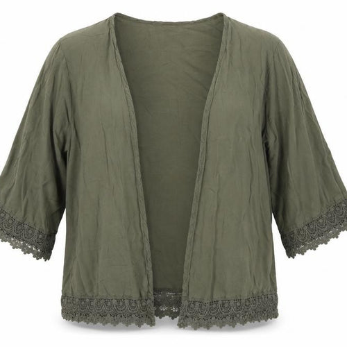 Papaya Womens Green   Cardigan Jumper Size M
