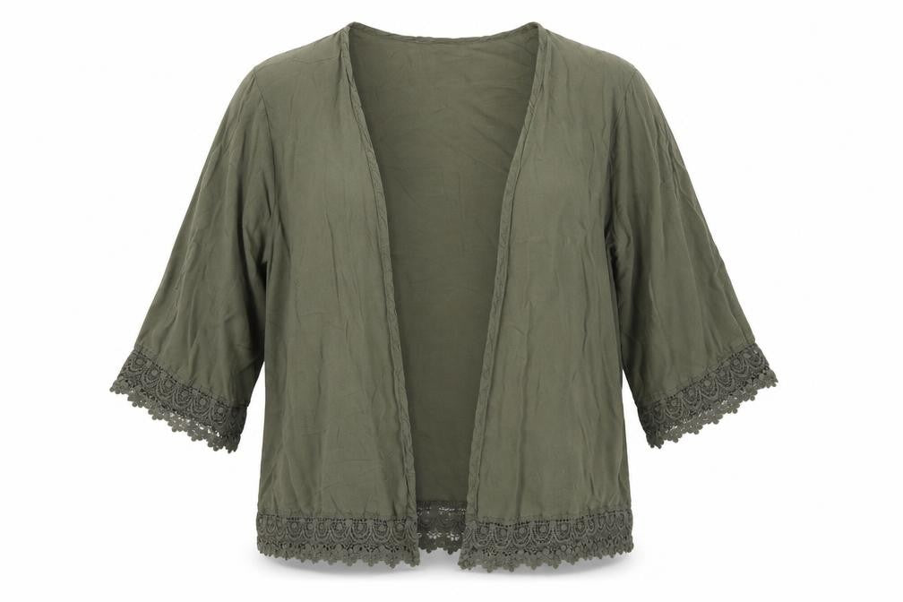 Papaya Womens Green   Cardigan Jumper Size M