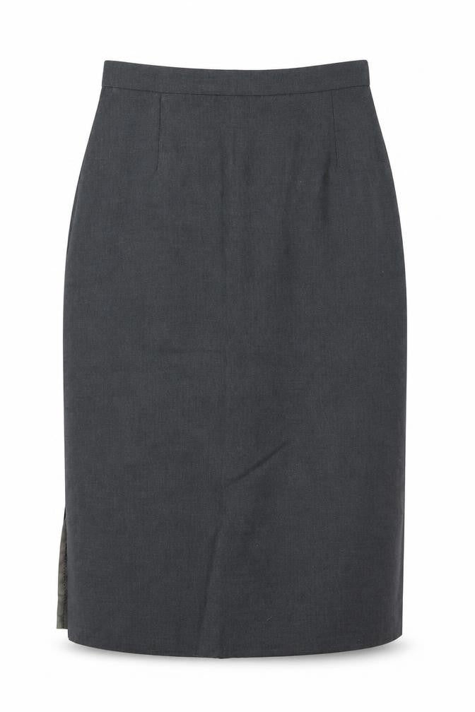 Preworn Womens Grey   Straight & Pencil Skirt Size 30 in
