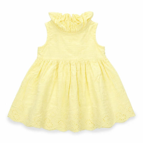 George Girls Yellow   Fit & Flare  Size 3-6 Months